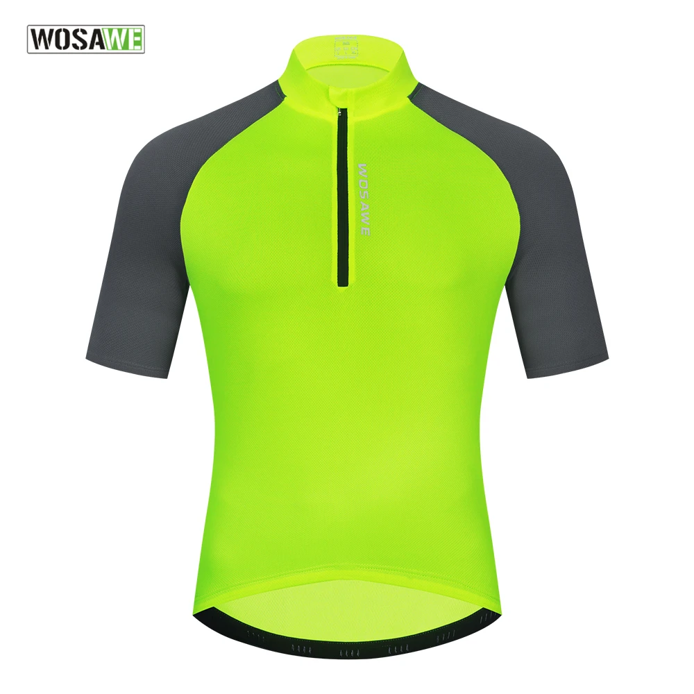 WOSAWE одежда для велоспорта Mtb короткая велосипедная Maillot Roupa Ropa De Ciclismo Hombre Verano|Майки