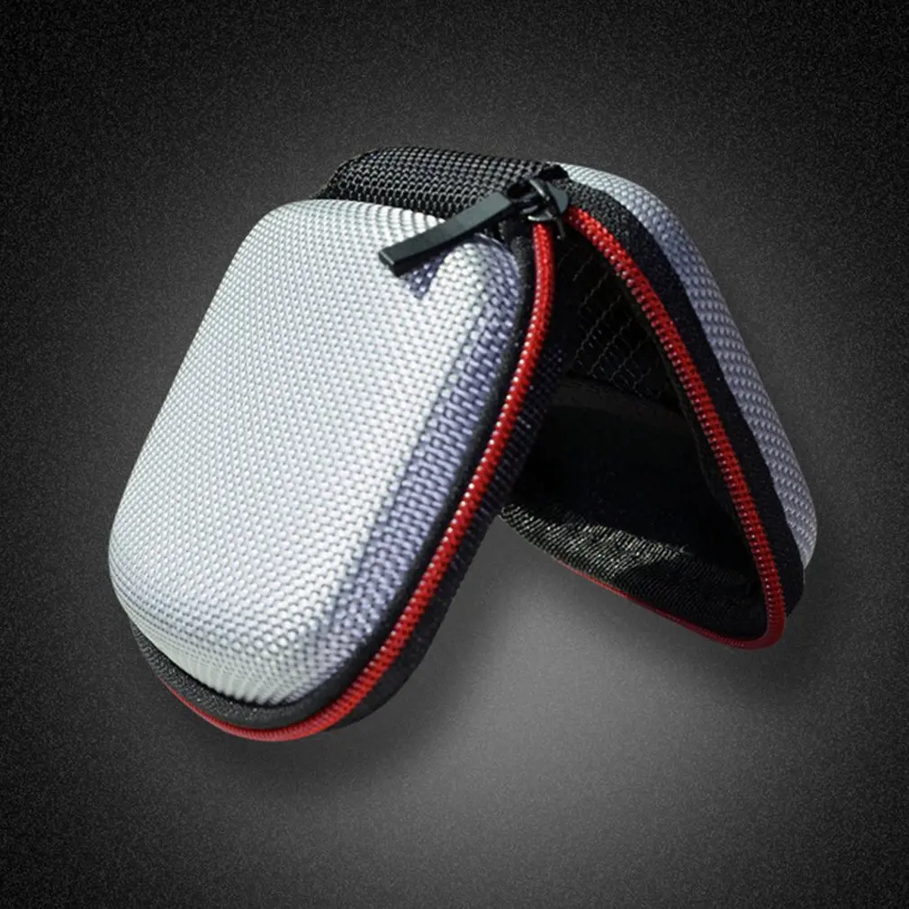 Наушники KZ Box волоконные наушники с «молнией» Жесткий Чехол для наушников для хранения наушников сумка для переноски sd-карты переносная сумка для переноски