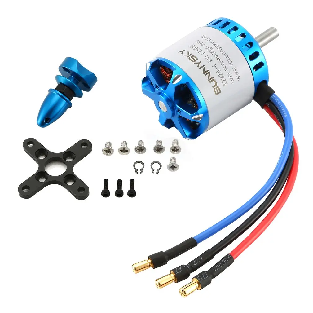 

SUNNYSKY X2820 570KV/860KV/1000KV/1250KV Brushless Motor for Fixed-Wing 3D RC Drone Helicopter Airplane Parts Accessories