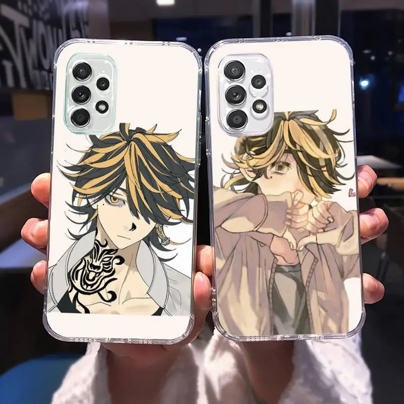

tokyo revengers Japan Anime Phone Case for Samsung A 51 50 52 12 21s 31 40 70 71 note S 20 10 21 ultra plus fe clear coque shell