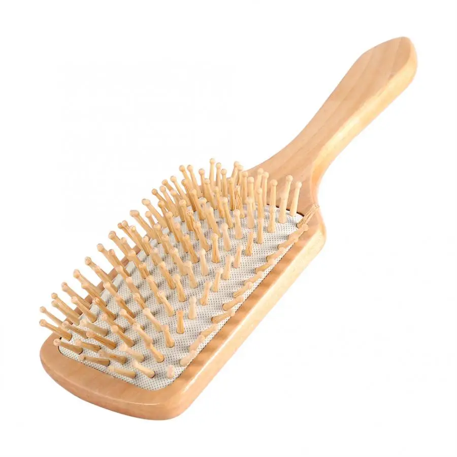

Shampoo Brush Comb Hair brush in natural wood with dustpan Comb