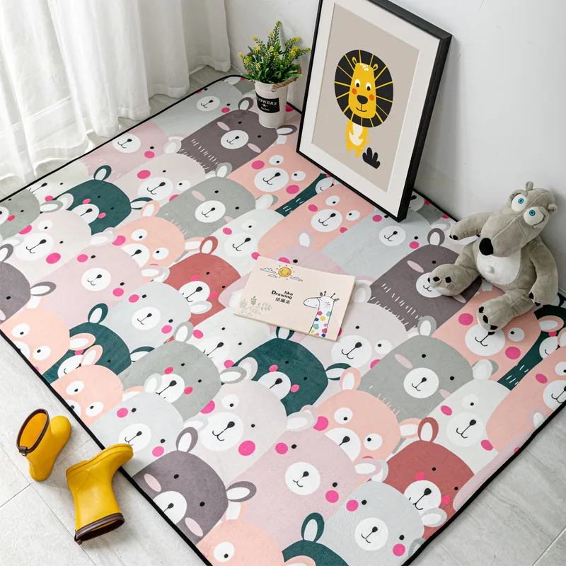 

Children's room cartoon animal children's room floor mat carpet bedroom living room can be full shop children's play mat area ca