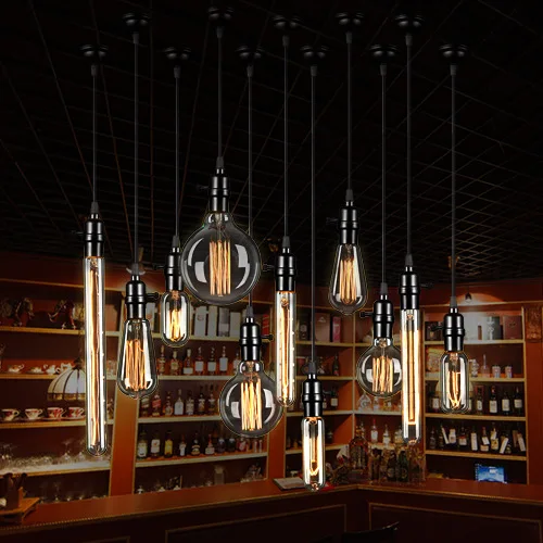 Edison Light Bulb E27 Retro Tungsten Bar Window Decoration 3 Sets | Лампы и освещение