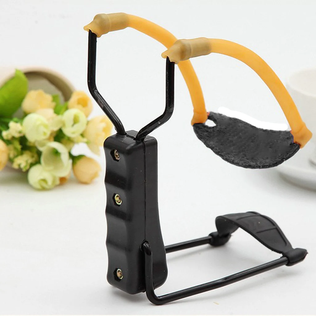 Складная Рогатка для охоты мощная Съемка со складным запястьем на открытом