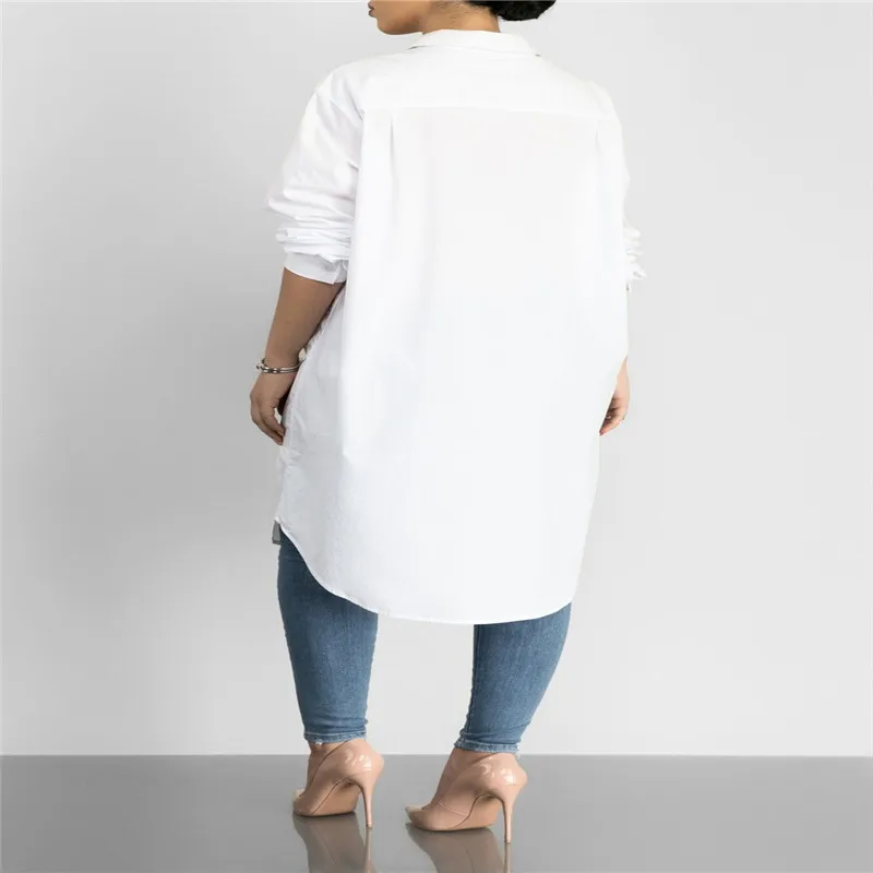 

Summer Autumn Women Long Sleeve Shirt Dress Button V Neck Three Quarter Sleeve Waist Collection Blouses Dress