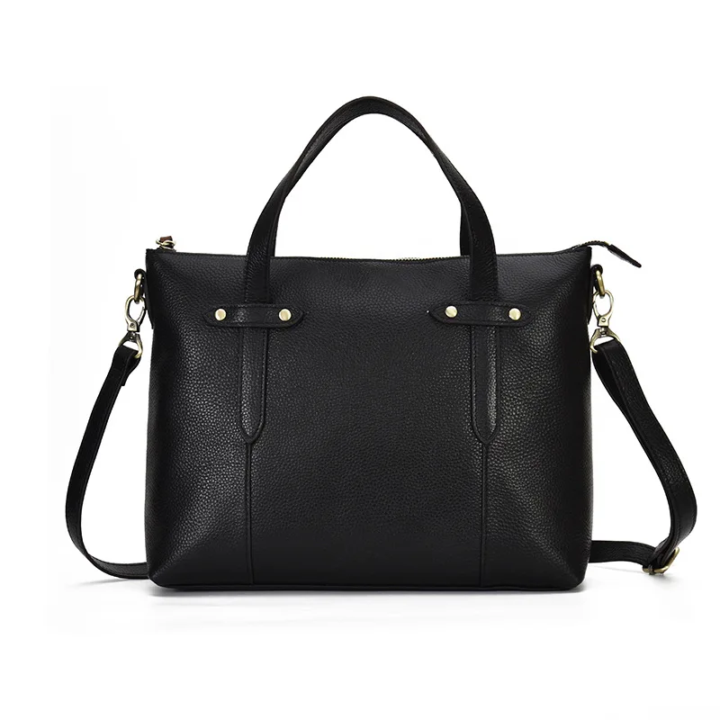 

Luxury Women's Bag Big Brand Genuine Leather Bag First Layer Cowhide Handbag Fashion Trendy One-Shoulder Satchel