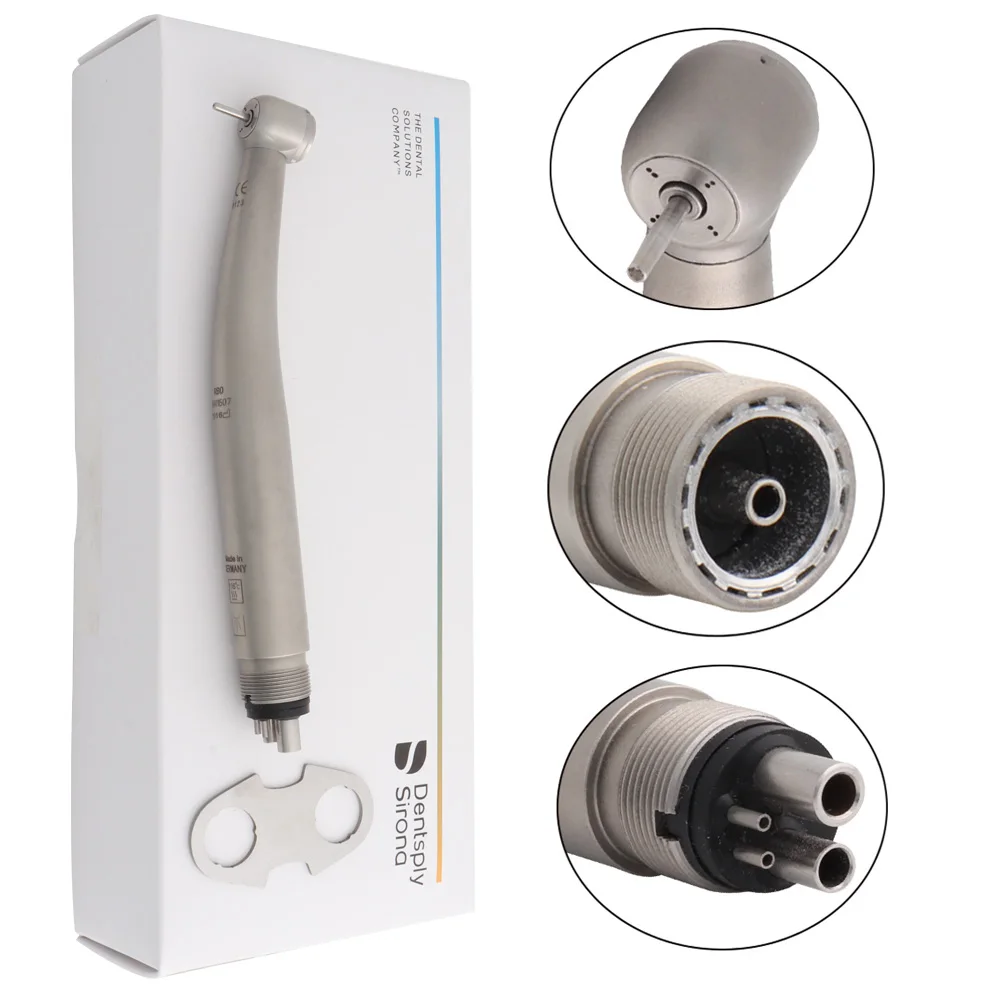 Dental High Speed Handpiece Sirona T3 Racer Air Turbine 4 Water Spray Borden 2 Hole B2 Midwest 4 Hole M4 Ceramic