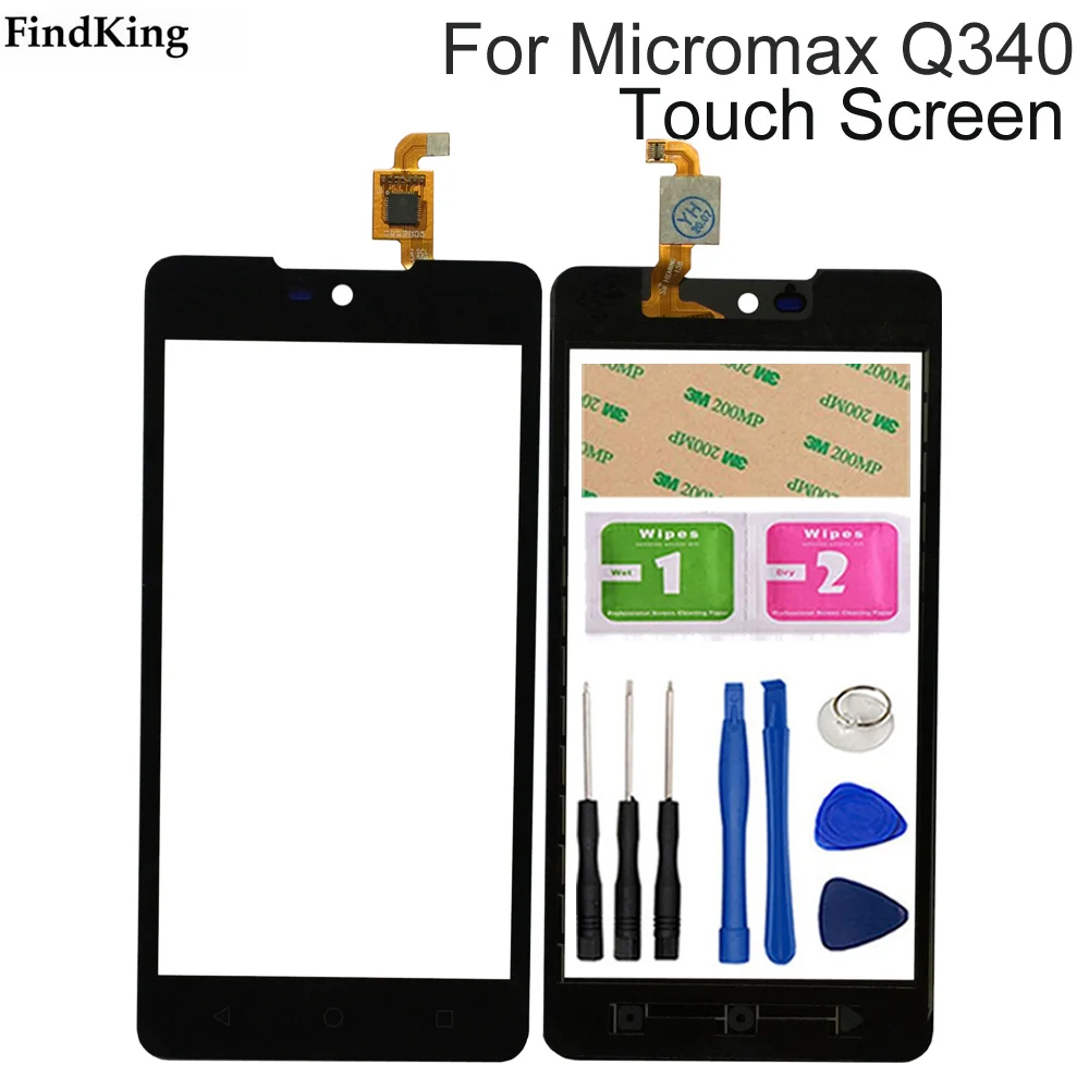 Сенсорный экран для Micromax Canvas Selfie 2 Q340 мобильный 5 дюймов | Мобильные телефоны и