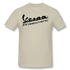Мужские футболки с принтом Vespa Primavera, хлопковая футболка высокого качества, повседневные футболки с изображением демисексуала, мужская одежда больших размеров на лето