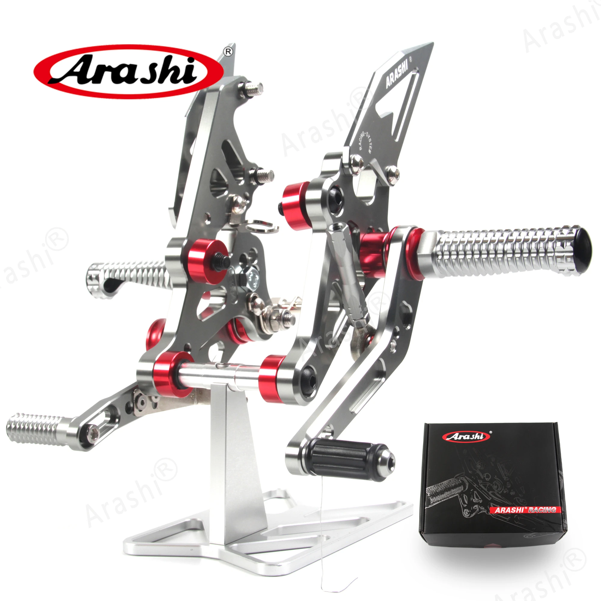 Подножки Arashi с ЧПУ для YAMAHA MT07 FZ07 2014 2015 2016 2017 2018 2019 2020 2021|foot pegs|footrests foot pegsfoot pegs for yamaha |