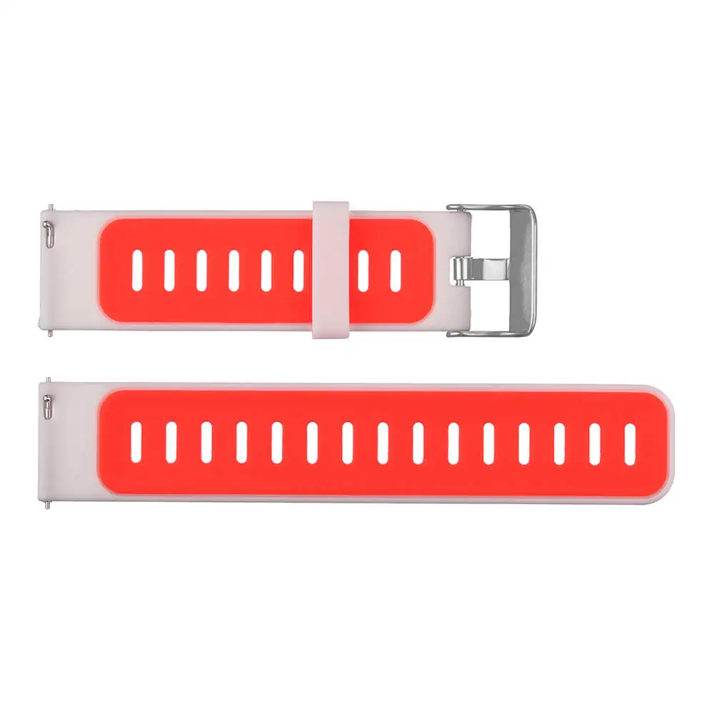 22 мм спортивный силиконовый браслет для Xiaomi Huami Amazfit Bip BIT PACE Lite Youth Amazfit GTR Смарт часы сменный ремешок 47 мм