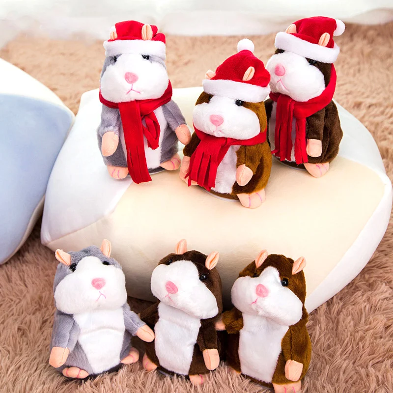 

Говорить животное хомяк электронная плюшевая игрушка милый запись звука развивающие для детей AC889