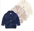 Emmababy Бесплатная доставка, демисезонный кардиган для маленьких мальчиков, хлопковый свитер, топ, детская одежда, вязаный свитер для мальчиков и девочек
