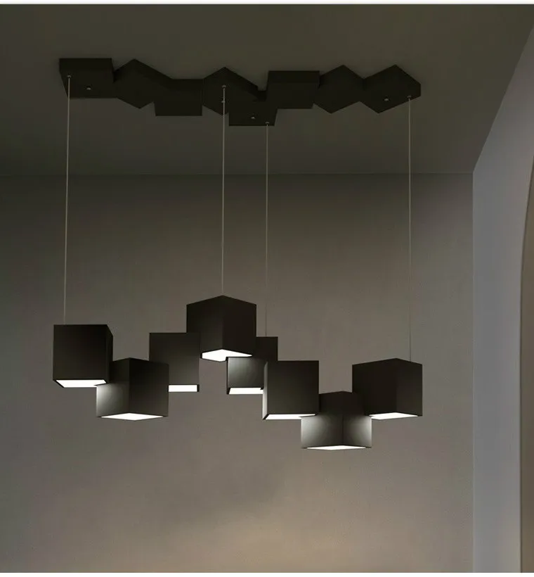 Светодиодные подвесные светильники для гостиной Современная Подвесная лампа в