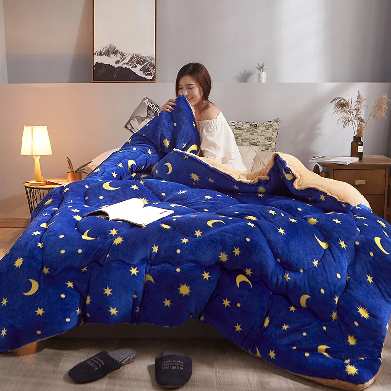 Новое одеяло из овечьей шерсти и высококачественное толстое теплое верблюжье