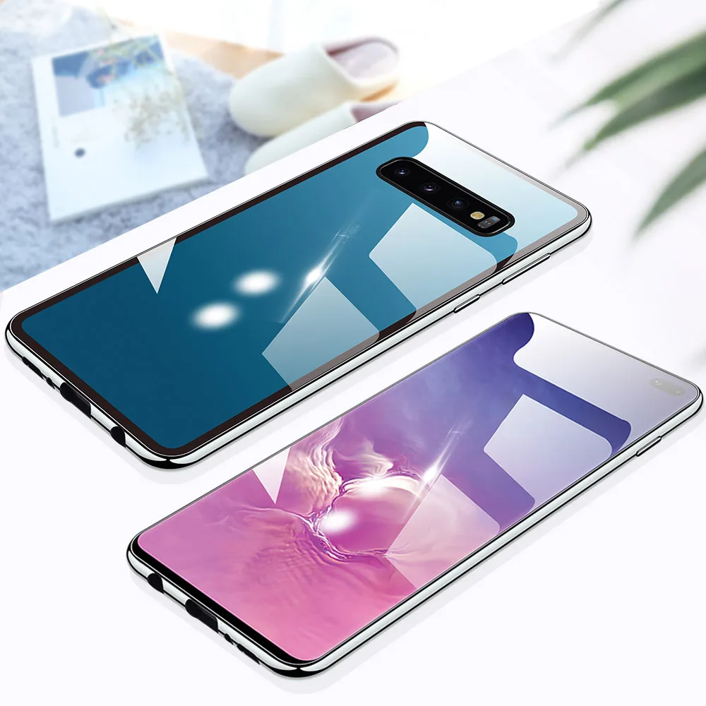 Металлический Чехол FLOVEME с магнитной адсорбцией для samsung Galaxy S8 S9 S10 Plus S10E S7 Edge Note 8 9 |