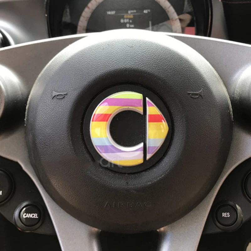Для Smart Fortwo 453 451 450 452 Crossblade City купе родстер Forjeremy стайлинга автомобилей 3D рулевого