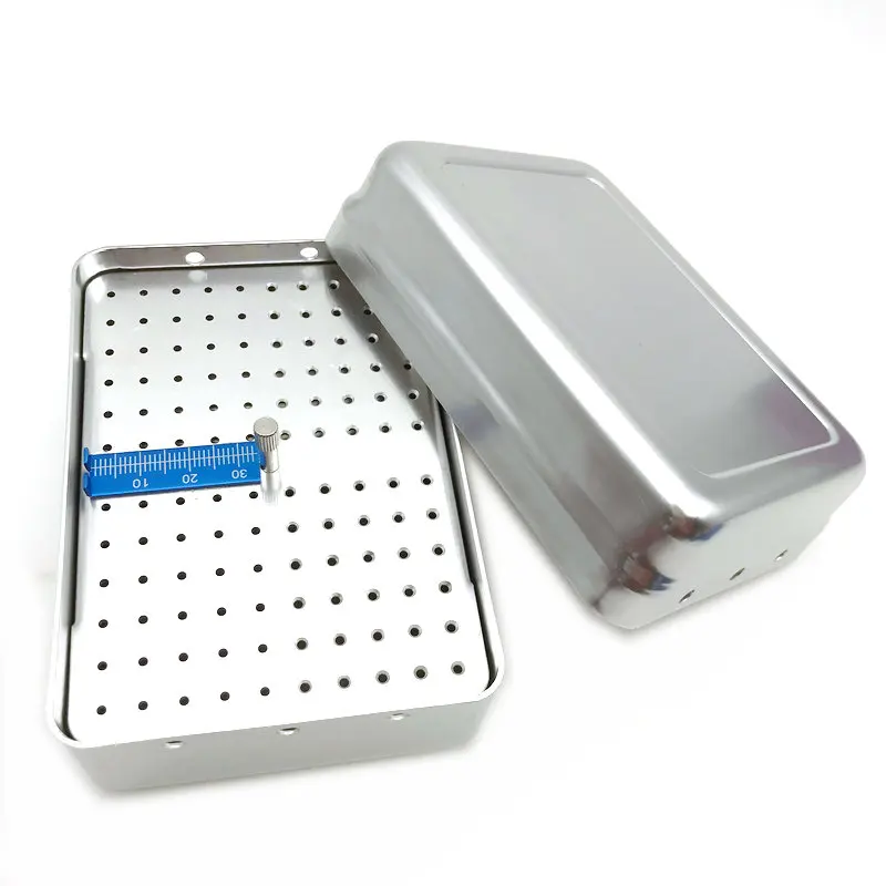 Новый 120 отверстия стоматологическая эндо файлы держатель колючек блок автоклав