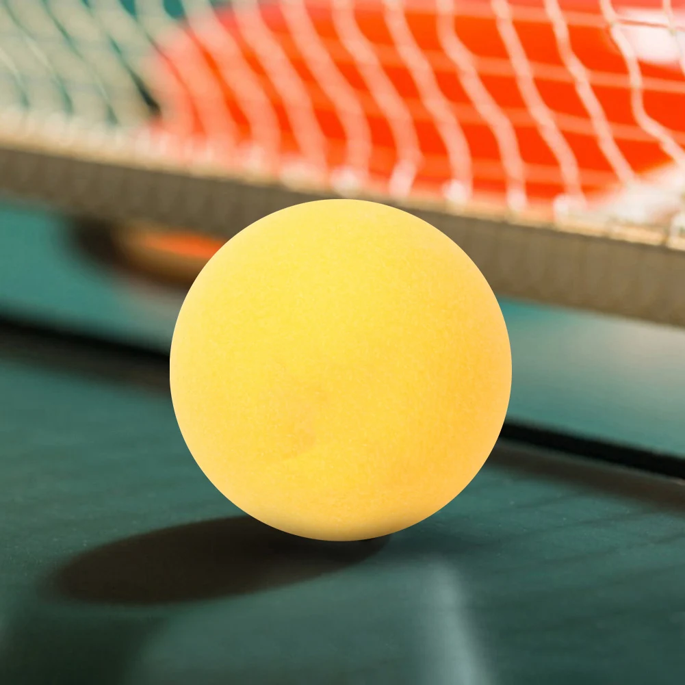 

6PCS 40mm Standard Durable PVC Practice Training Exercise Ping Pong Tennis Balls For Ping Pong Training balls
