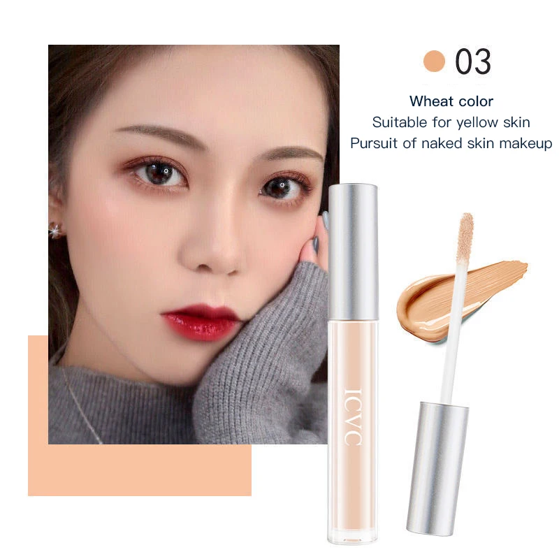 Icvc 3 цвета макияж для лица консилер жидкий женский водостойкий стойкий