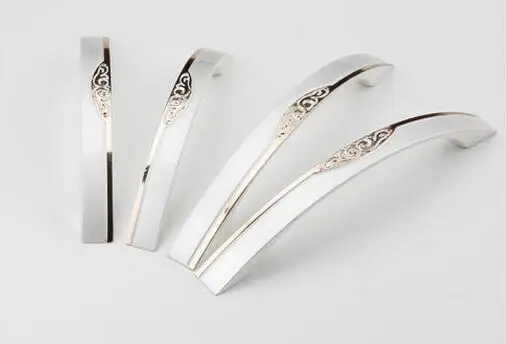 Simple Furniture Drawer Knobs for Kitchen and Cabinet European Carving Pattern Door Handle Knob Pull Silver|door handles knobs|handles knobsfurniture