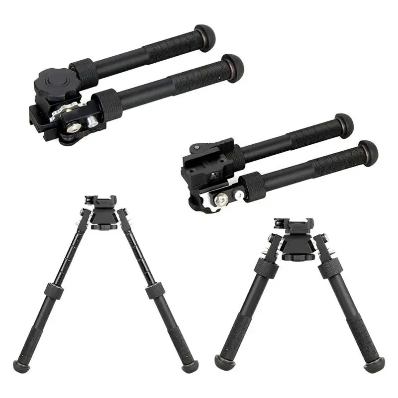 

6.89- 9.65 'Rifle Adjustable Bipod V8 Bipod Rail Mount 360 Degree Swivel and Tiltable Butterfly Bipod with Wrench 2 Pointed Feet