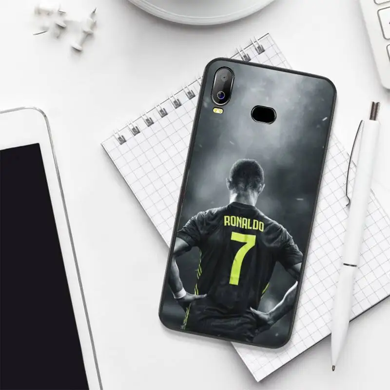 

CUTEWANAN CR7 Cristiano Ronaldo Bling Cute Phone Case For Samsung A10 A20 A30 A40 A50 A70 A71 A51 A6 A8 2018