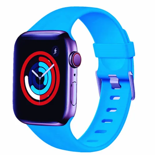 Спортивный ремешок для apple watch band 44 мм/42 мм apple watch 5 4 3 band iwatch band 5 4 3 2 correa 40 мм/38 мм браслет ремешок для часов - Цвет ремешка: blue