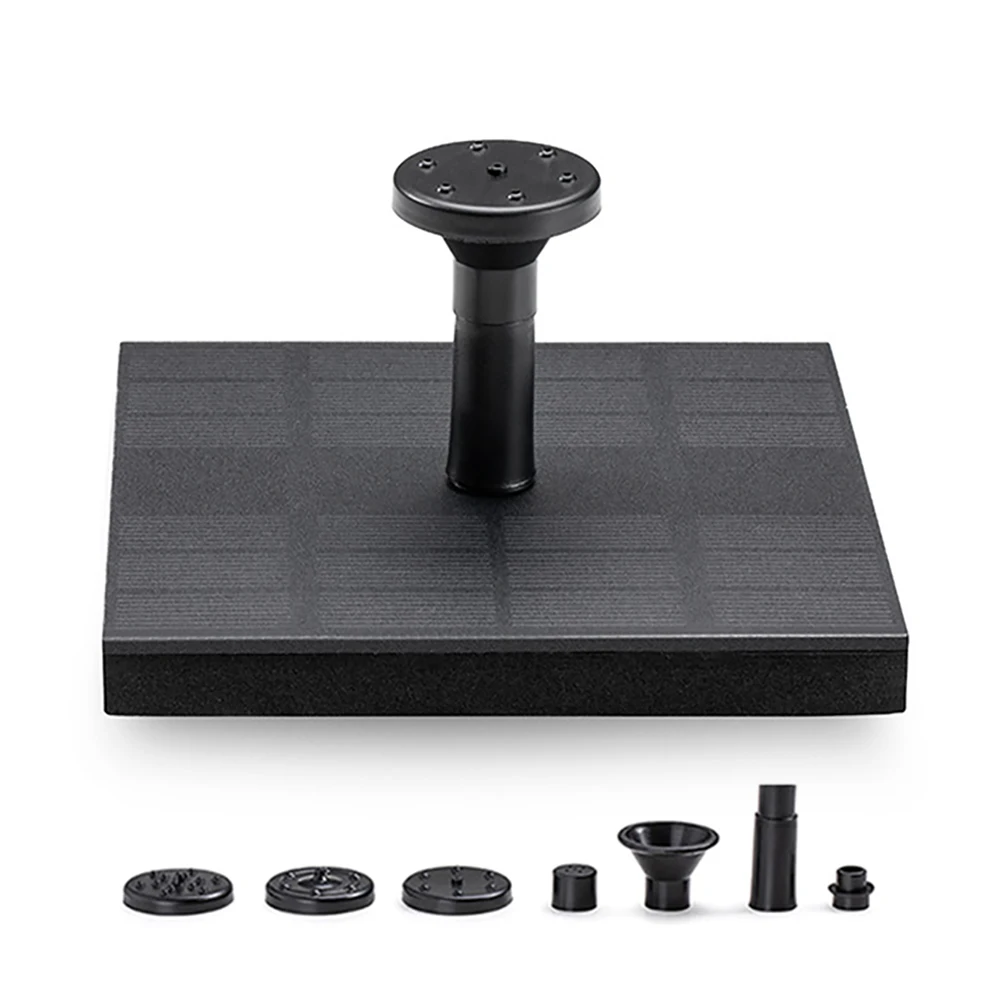 Солнечный насос для фонтанов плавающий водяной на солнечных батареях птиц в