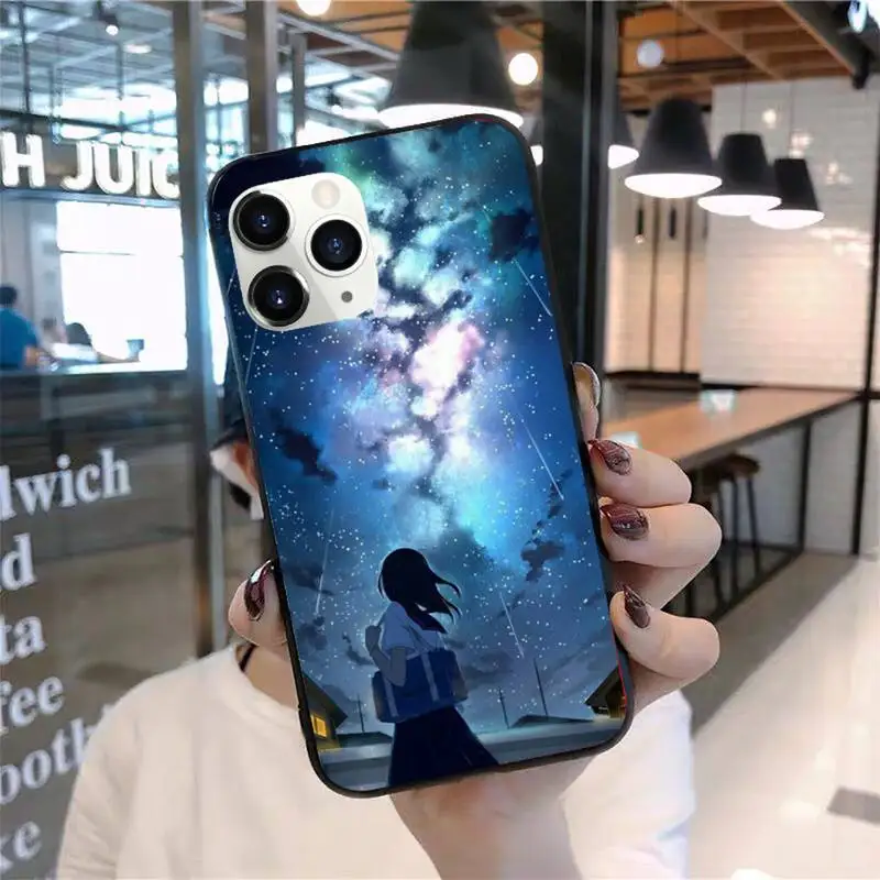 

Anime Your Name Phone Case for iPhone 11 12 mini pro XS MAX 8 7 6 6S Plus X 5S SE 2020 XR