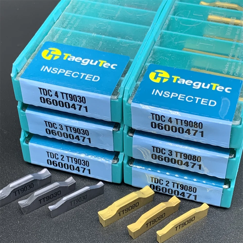 TDC2 TDC3 TDC4 TT9080 TT9030 карбидная вставка TaeguTec 2 мм 3 4 токарный станок с ЧПУ Токарный