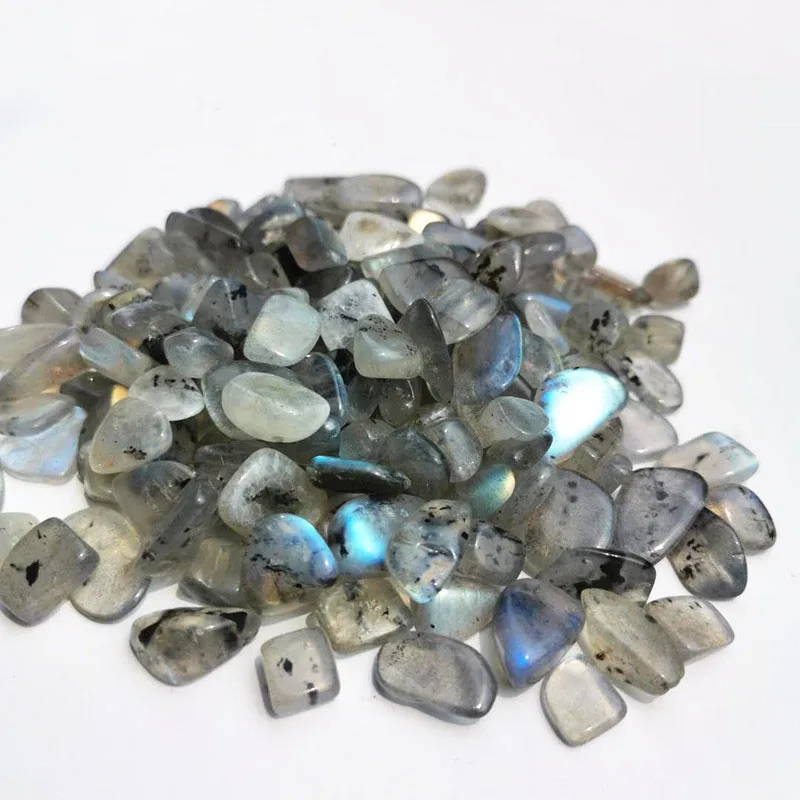 

Натуральный кварцевый кристалл, Серый лабрадорит, лунный камень, камни из камня