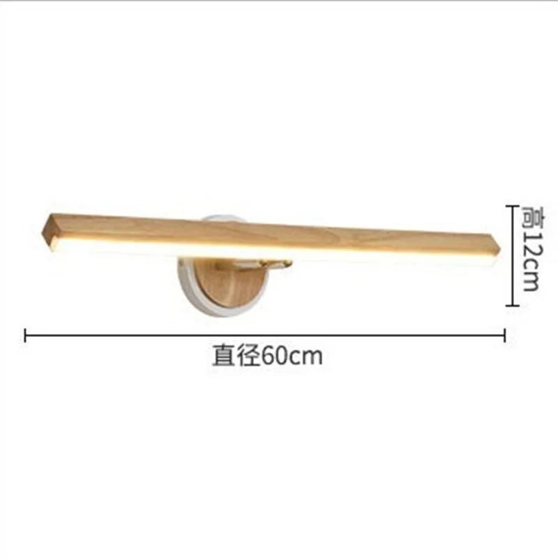 Светодиодный настенный светильник для спальни современный зеркальный s