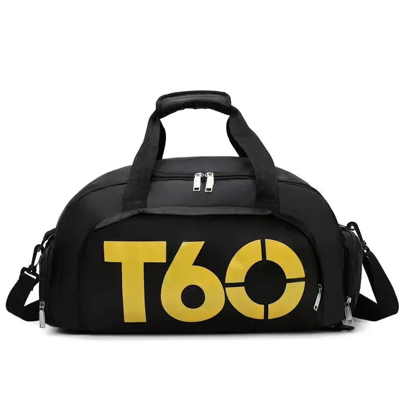 

Gym Bag Oxford Cloth Sports Bags Big Men Training Tas for Shoes Lady Fitness Yoga Travel Luggage Shoulder T60 Weekender Bags