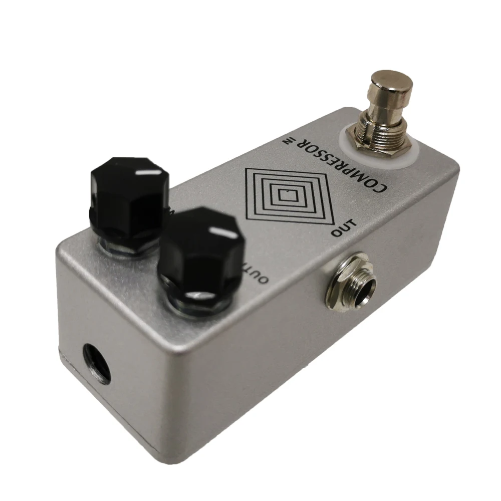 MOSKY Мини электрическая гитара Динамический Компрессор педаль эффектов