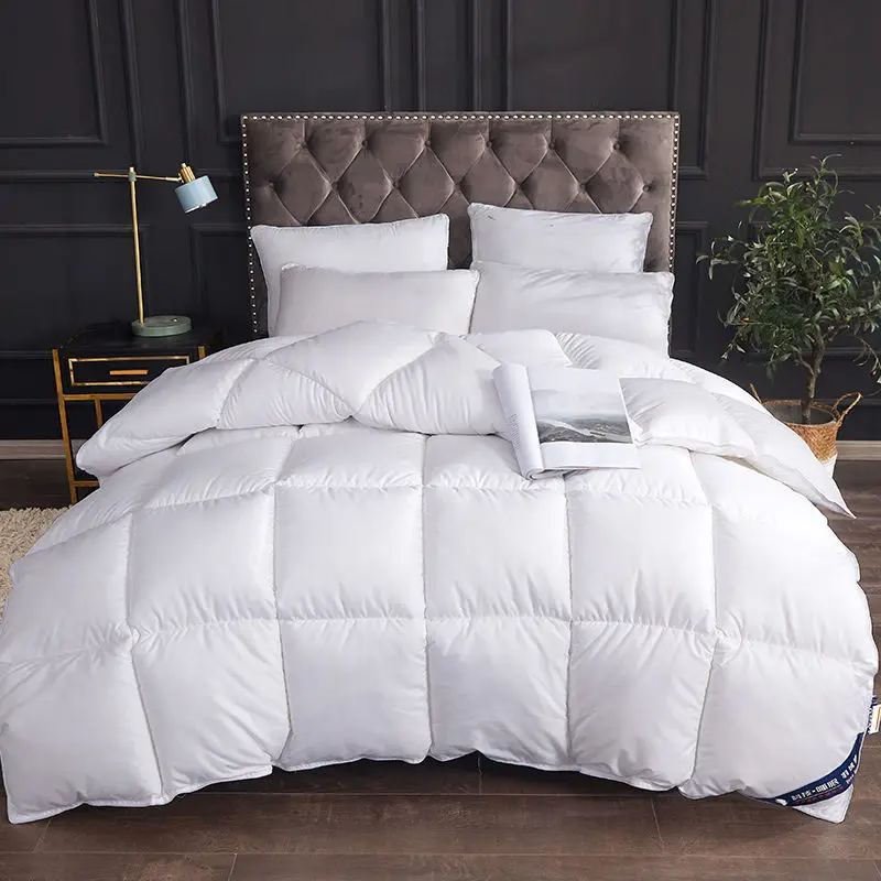 

95 % White Goose/Duck Down Duvets Winter Quilt Bedroom Set Bedding Thick Warm High-grade Luxury Designer Comforters King Size