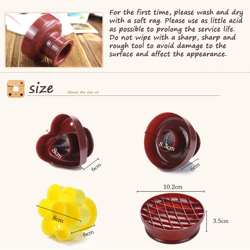 4 Тип пластик пончики торта прессформы дома вечерние десертов резак помадная нарезная &quotсделай сам&quot форма