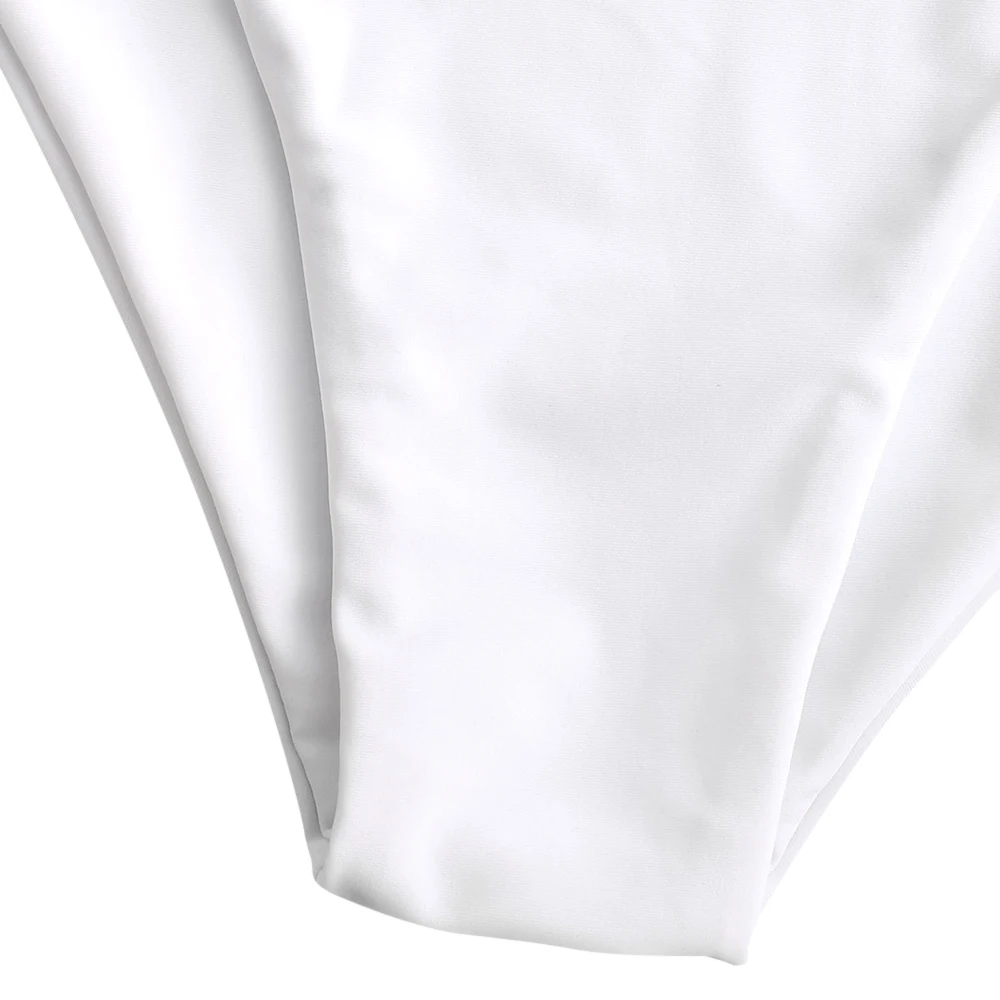 ZAFUL с бантиком принтом &quotдинозавр&quot высокой талией Tankini Купальник Мягкий