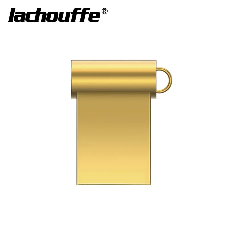 gold Реальная емкость USB флеш-накопители 64 Гб 128 ГБ мини usb 8 ГБ 16 ГБ 32 ГБ металлическая ручка ключ usb диск флэш-карта памяти флешка - Цвет: gold