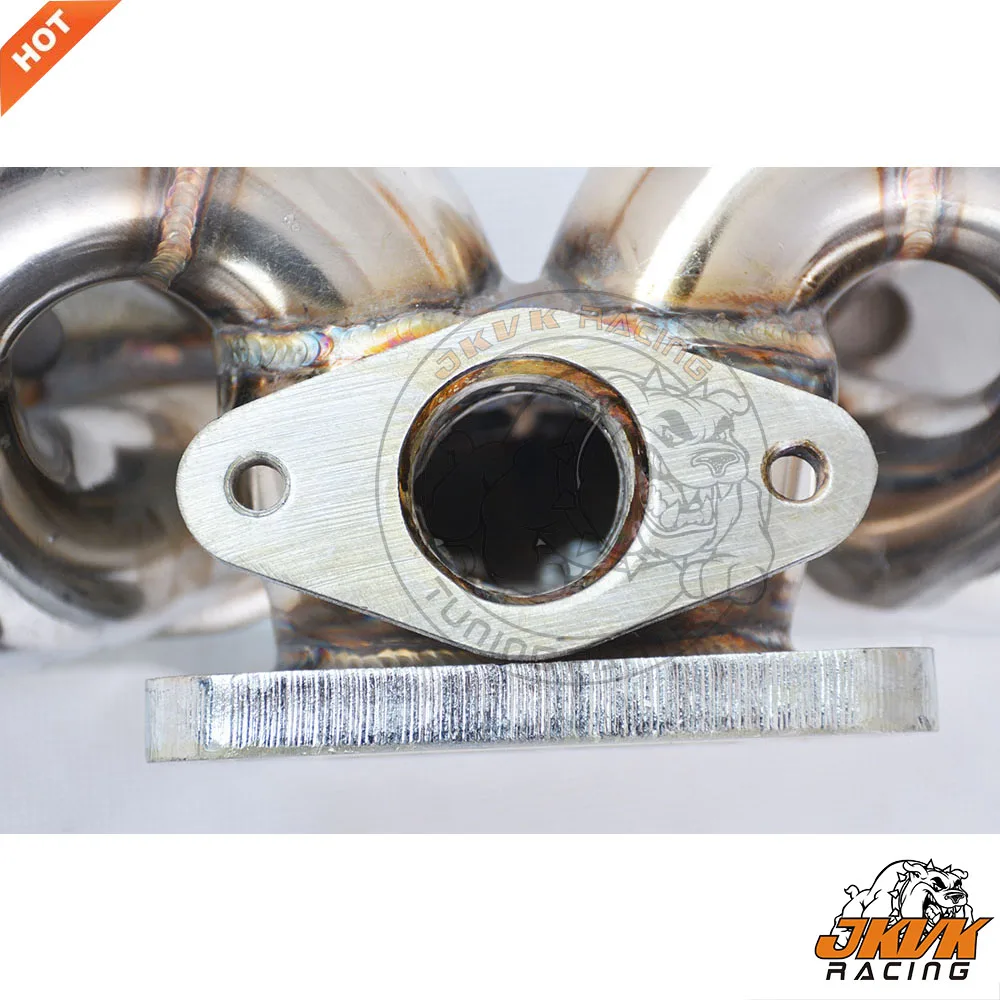 Коллектор JKVK RACING из нержавеющей стали T3 T4Turbo для 180sx 200sx silvia CA18DET Top mount 1989-1998 |