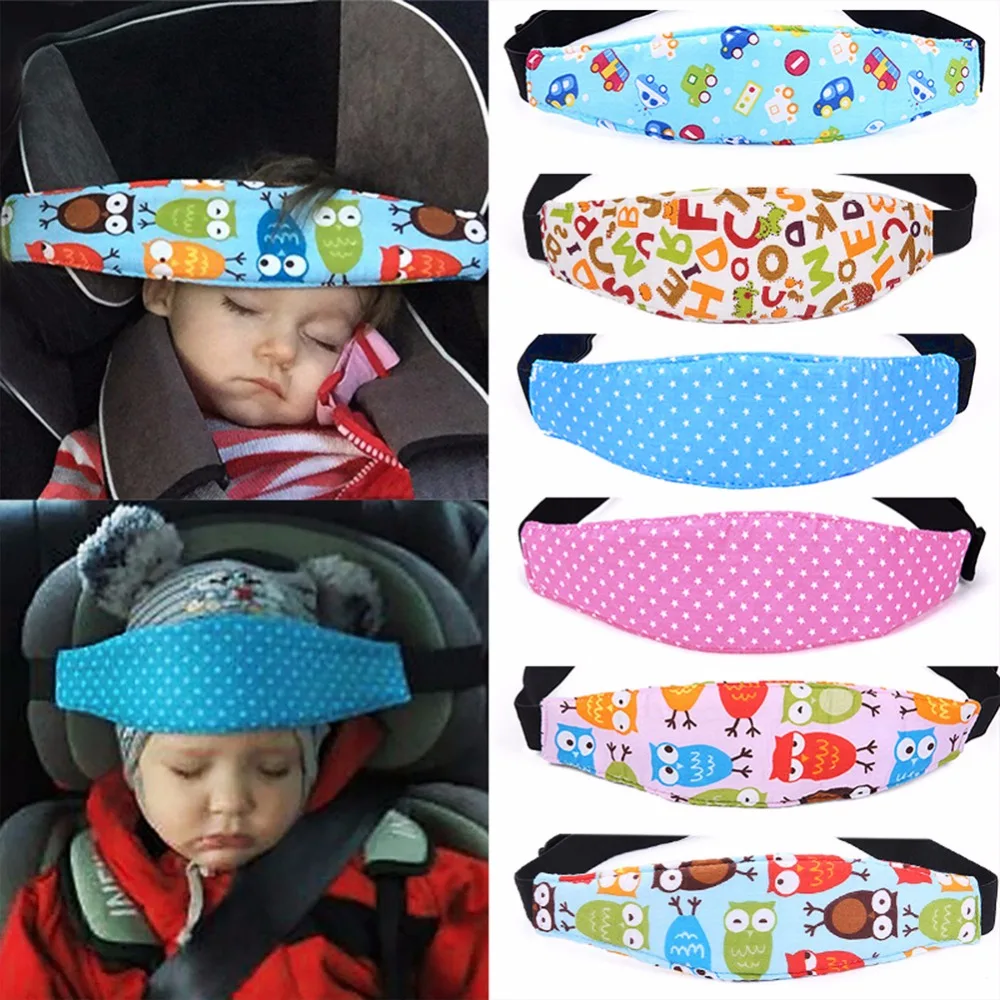

Car Safety Seat Sleep Positioner Infants And Baby Head Support Pram Stroller Fastening Belt Adjustable #260223