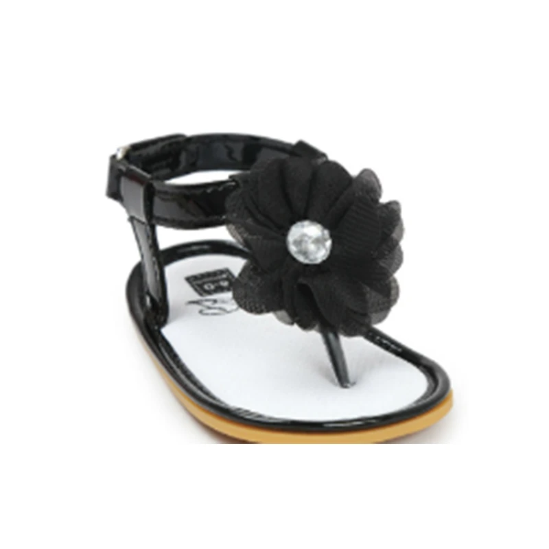 

Summer Sequin Newborn Baby Girls Sandal PU Flower Leather Princess Shoes Infant Kids Toddler Soft Sole Clearance Shoes