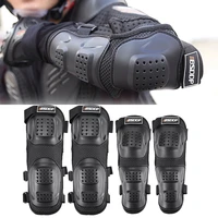 4pcs motorcycle shatter resistant knee pads protection breathable elbow pads riding fall and injury protection equipment