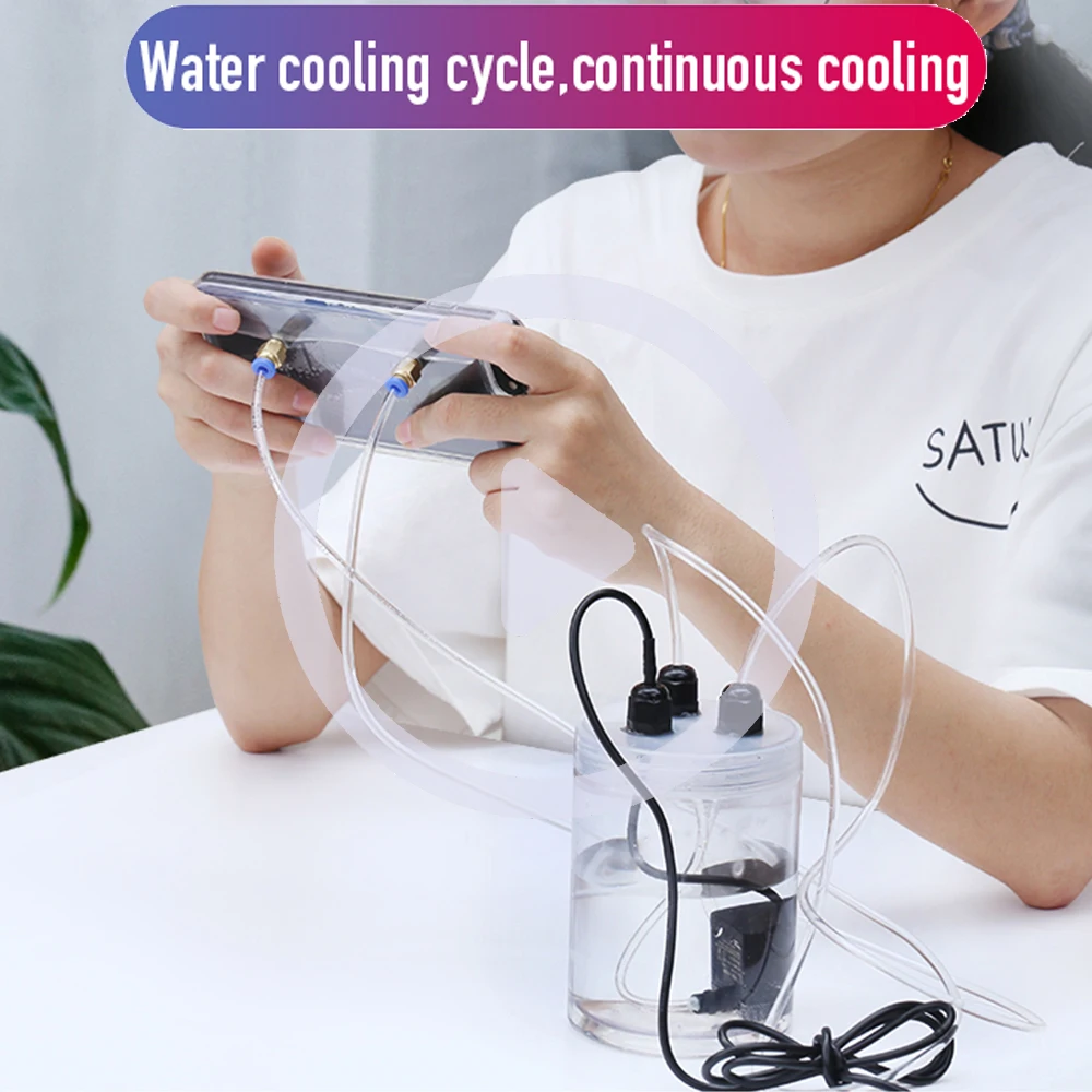 Для iPhone триггеры Pubg контроллер геймпад циркуляционный водяное охлаждение чехол