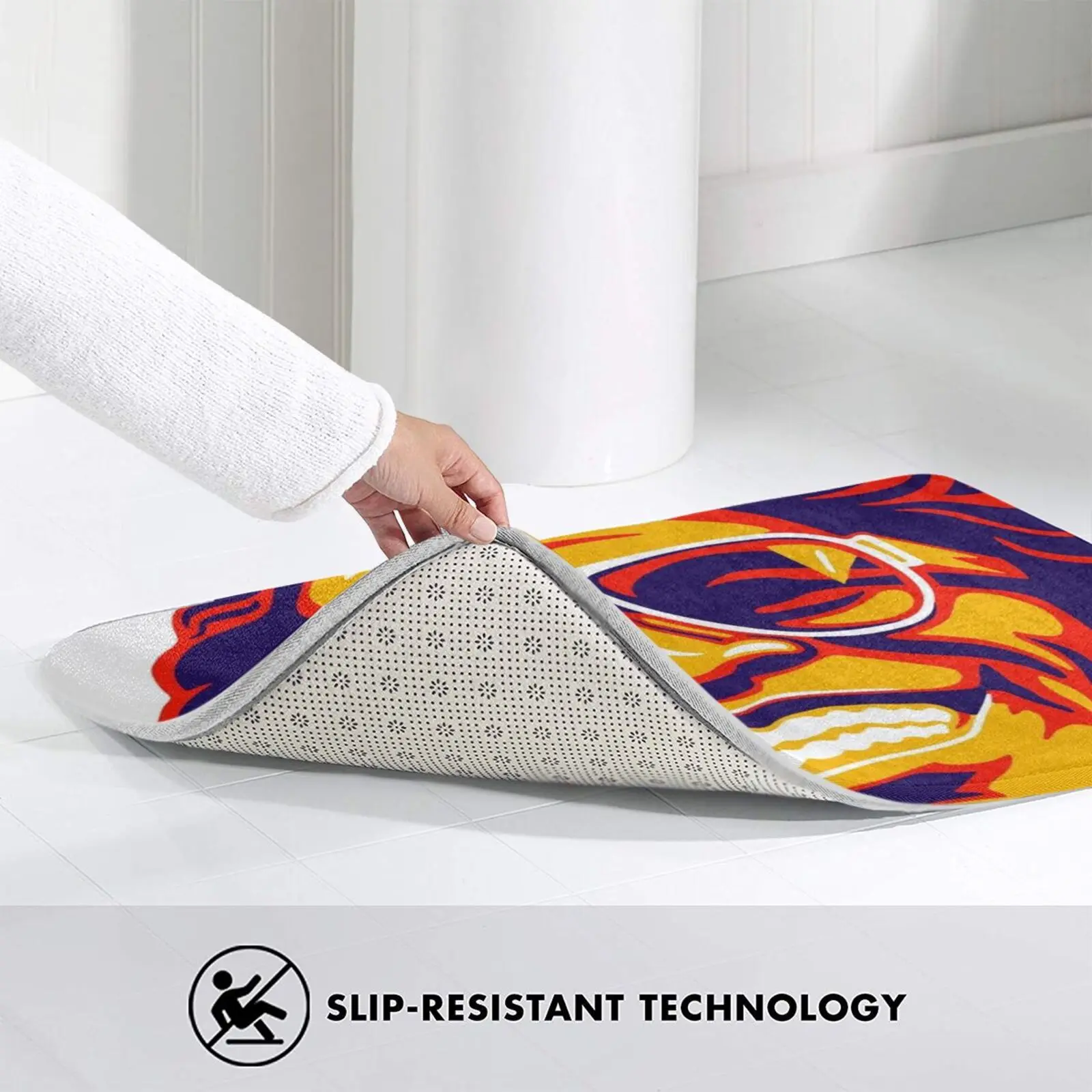 Коврик-ковер James Нескользящие Коврики для пола в спальне портрет стиле векторной