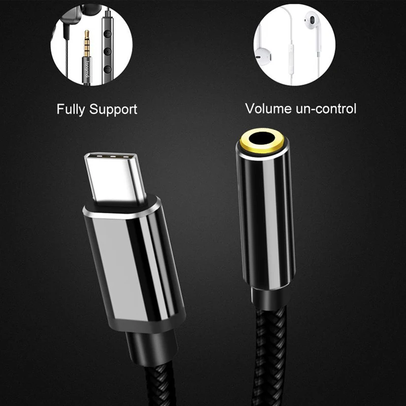 SAMZHE Type C to 3 5 Jack кабель для наушников USB мм AUX адаптер Huawei mate 10 P20 pro Xiaomi Mi 6 8 Nubia| |