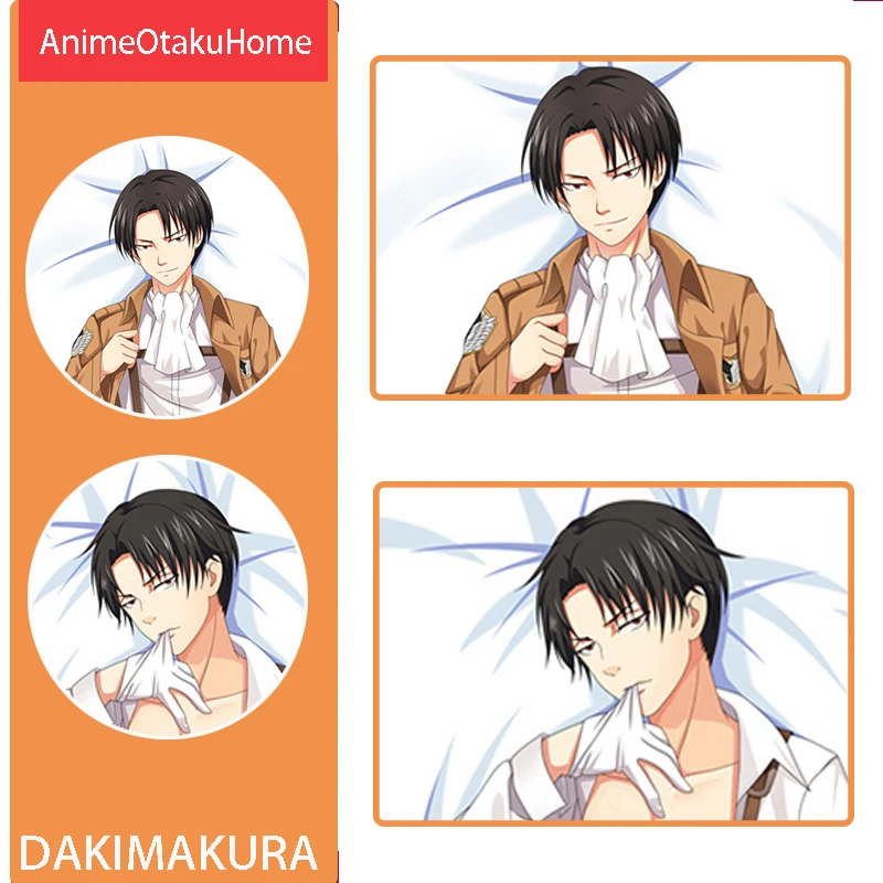 

Аниме Манга атака на Титанов Levi · Ackerman наволочка для подушки обнимающая подушка для тела чехол для постельного белья украшение для детской ...