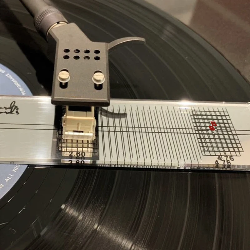 Виниловый картридж LEORY LP стилус линейка регулировки угла/калибровочного датчика