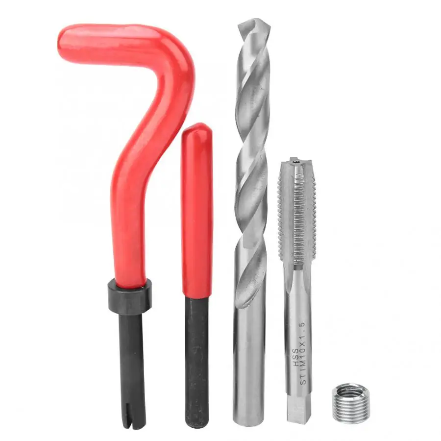 Набор для ремонта ниток 88 шт. ремонтный набор из красной легированной стали