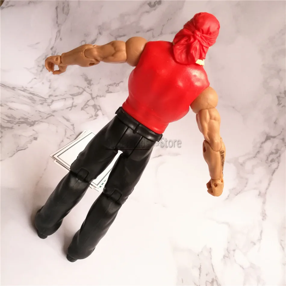 WWEE Американский wresle mania модели Фигурки Оригинальные заводские игрушки Халк Хоган без запаха большой E Римский царит гробовщик